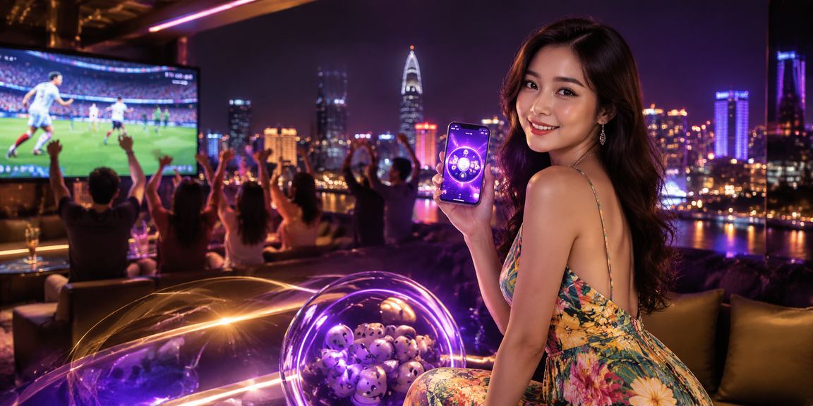 Màn hình điện thoại hiển thị kết quả xổ số neon tại TP.HCM